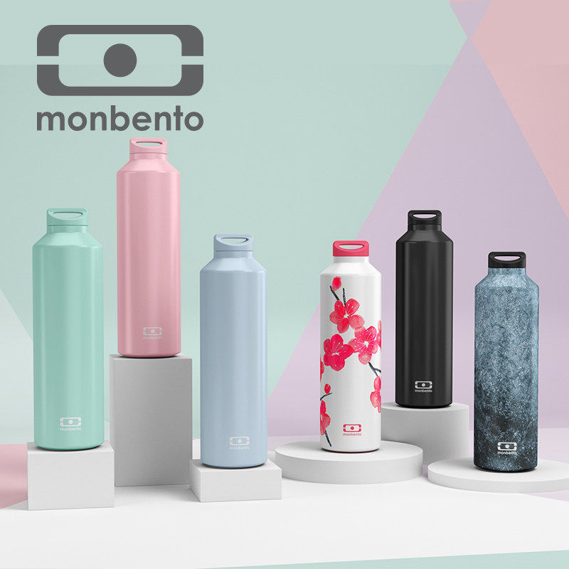 法国Monbento 保温杯男式女式便携不锈钢保温瓶学生儿童