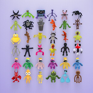 彩虹朋友玩偶伙伴公仔rainbow friends roblox毛绒玩具礼物口水怪