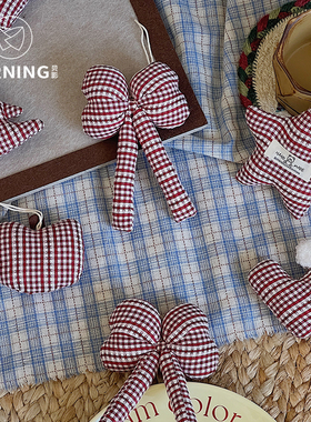 贝影 ins风圣诞新品氛围感挂件圣诞树装饰配件车挂diy手工花艺