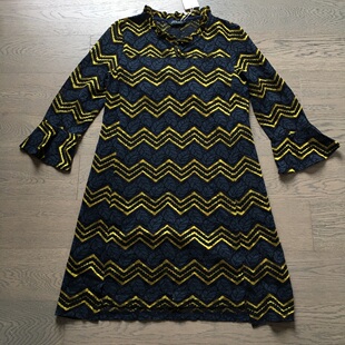 超显气质 小立领中袖蕾丝修身连衣裙 优雅知性柔美精致百搭休闲