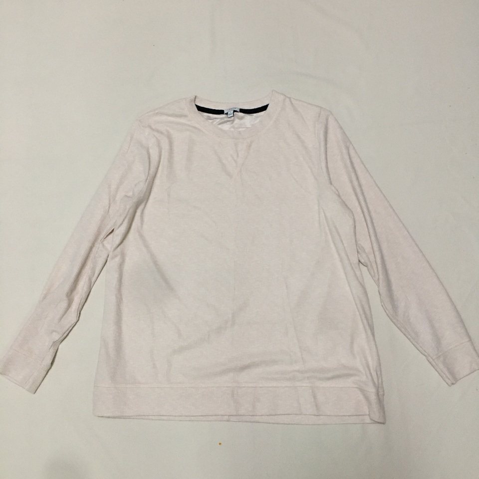 外贸原单 法国内衣品牌 超柔软圆领长袖宽松T恤居家服舒适简约,女士内衣/男士内衣/家居服,睡衣上装,淘宝优惠券,粉丝福利购,淘宝优惠卷