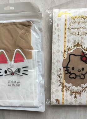 可爱猫咪黑色白色洛丽塔连裤袜cos女仆