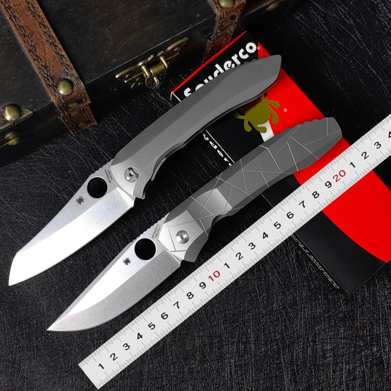 德革士作蜘蛛涅槃C199钛合金柄