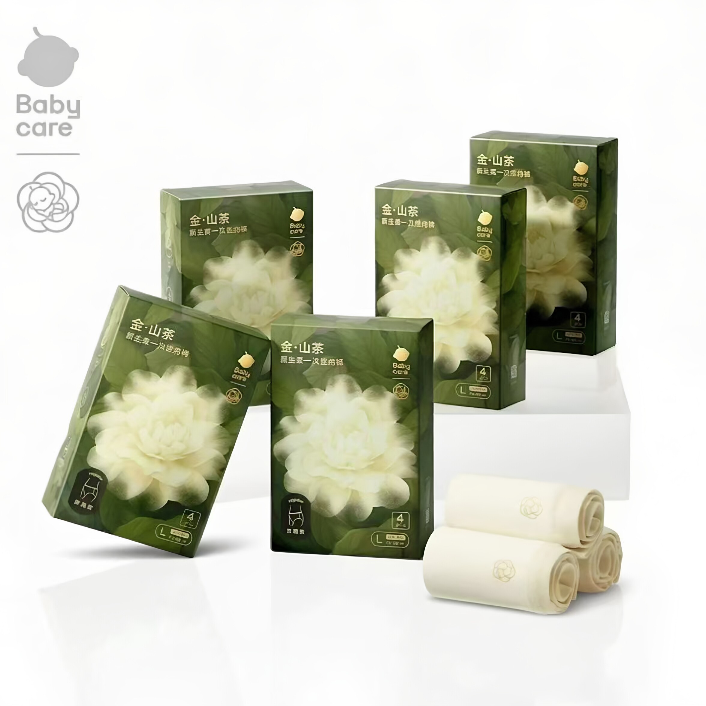 babycare山茶花一次性内裤女大码图片