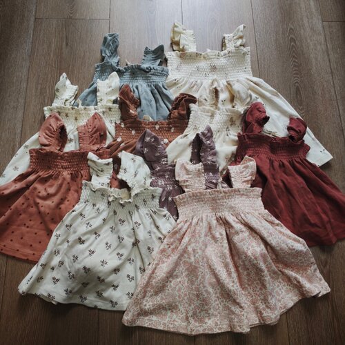外贸婴幼童新生儿 背带连衣裙