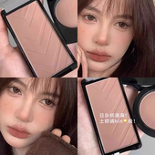 HERORANGE单色腮红修容盘裸妆自然收缩色膨胀色晒红橘粉色学生女