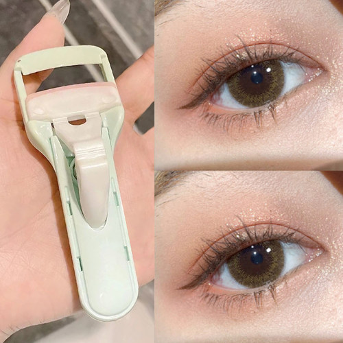 玛莉安按压式卷翘持久夹出太阳花