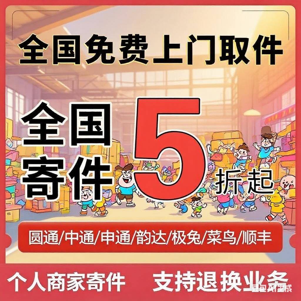 寄快递可优惠券代下门全快单上取件国发便宜递圆通韵达代下单