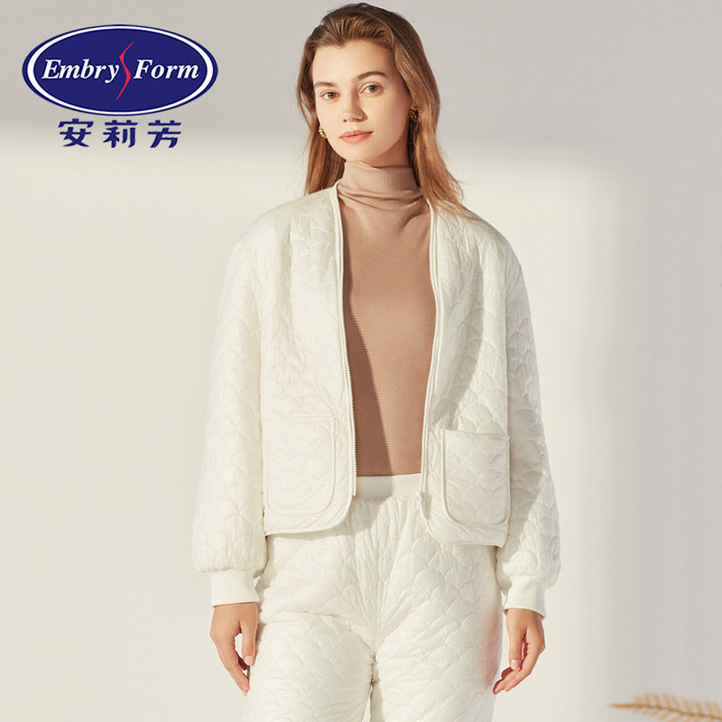 安莉芳女夹棉厚款家居服套装