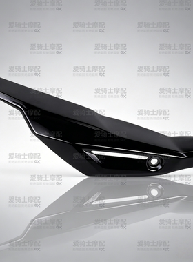 适用本田NX400 CB400X CB400F CBR400R消声器护罩 黑色排气盖