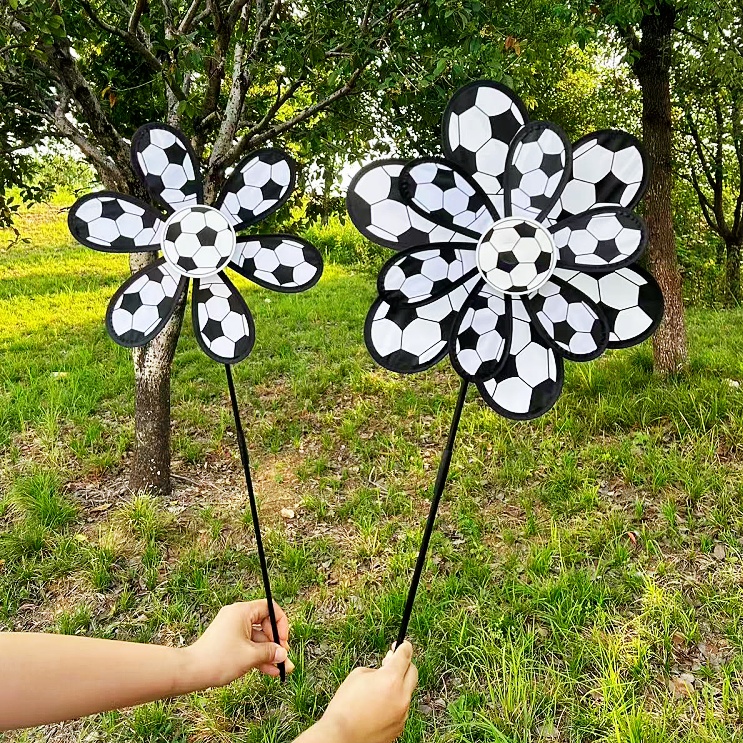 新款学校户外风车装扮儿童运动会