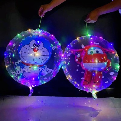 发光气球卡通波波球夜市摆摊玩具