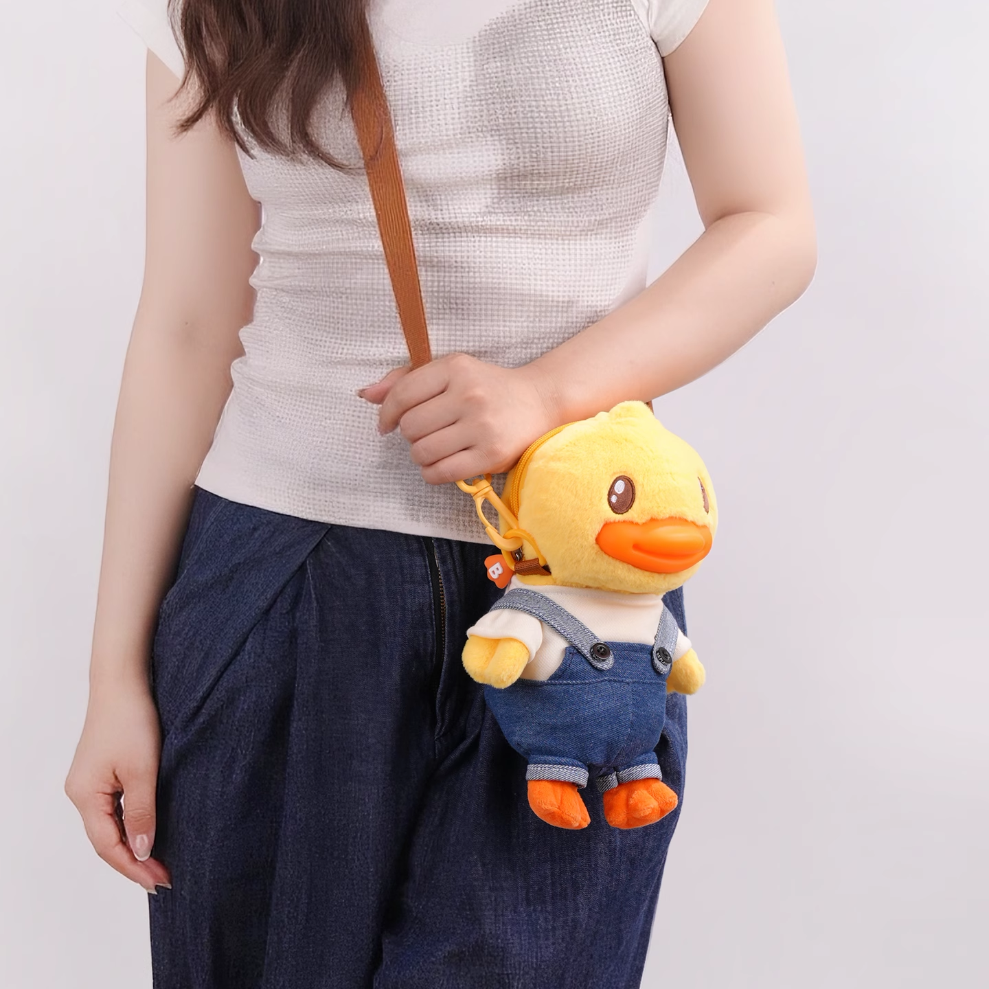 小黄鸭B.Duck斜挎包零钱包