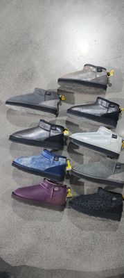 YellowEarth25新款羊皮毛一体雪地靴女秋冬吉朗迷你加绒保暖03A