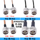 N公转N公信号线N型头连接线L16测试线N JJ转接线同轴线50欧姆跳线