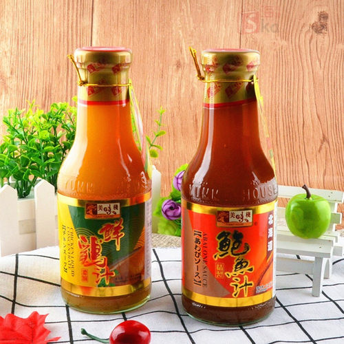 香港美味栈鲍鱼汁鸡汁鲍鱼海参捞饭拌面高汤炒菜提鲜即食酱类调料 - 封面