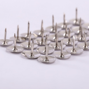 图钉按钉摁钉圆头大头钉图针图订小钉子涂订地图丁热卖约80个