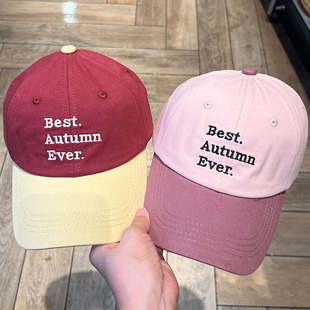 3-10岁儿童棒球帽春秋季韩版拼色洋气鸭舌帽男女童休闲百搭遮阳帽