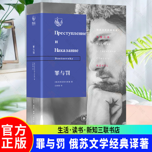 新书正版包邮 罪与罚 俄苏文学经典译著长篇小说生活·读书·新知三联书店9787108065070