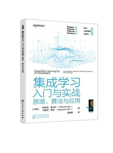 集成学习入门与实战:原理、算法与应用:learn bagging, sta, and boosting methods with use cases阿洛克·库马尔  工业技术书籍