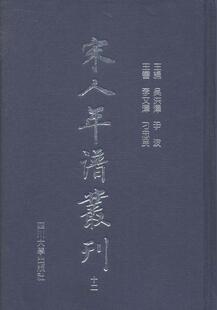 宋人年谱丛刊 吴洪泽尹波 历史人物年谱中国两宋时代传记书籍 全12册