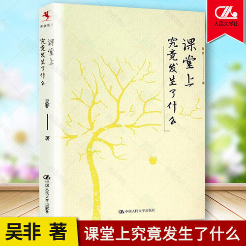 课堂上究竟发生了什么 吴非著 中小学幼儿教师培训用书班主任管理书籍 教育理论书教师职业发展 中国人民大学出版社 正版包邮