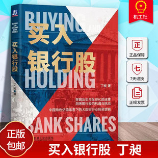 正版 买入银行股 丁昶 财务报表 经营模式 估值体系 系统剖析 宏观经济 产业竞争 资本市场 投资 金融 坏账 估值 四元模型