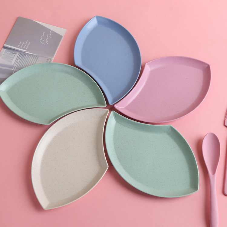 日式家用吐骨头盘碟塑料餐桌放