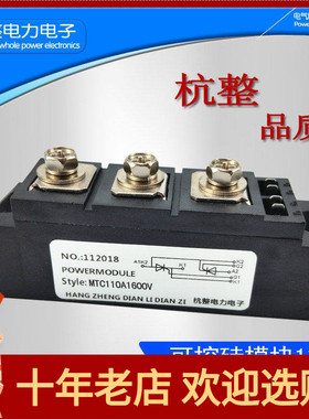 MTC110A 1600V可控硅模块MTX90A160A200A300A-16双向大功率晶闸管