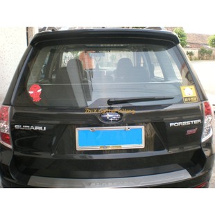 森林人碳纤维中翼后窗扰流板定风翼包围 斯巴鲁老款 适用于08 12款