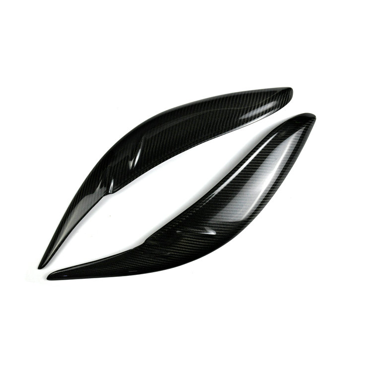 碳纤改装专用灯眉眼眉大灯装饰贴