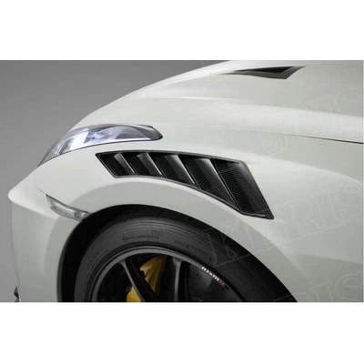 适用于日产战神GTR R35专用改装碳纤维 Nismo头沙板风口前叶子板