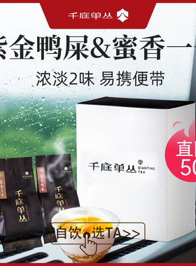 千庭凤凰单丛茶叶潮州蜜兰香