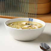 买一送一 高温釉下彩减肥盘子餐具菜盘深盘减脂盘子面碗泡面碗