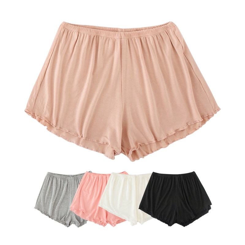 安全褲防走光女寬松睡褲打底褲女薄莫代爾大碼保險內穿短褲在類目 女裝/女士精品, 褲子, 打底褲中 - 來自Buy2taobao.com提供專業的淘寶代購服務