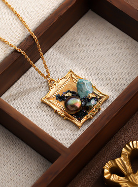 法式宫廷风小众时尚配饰新品典雅