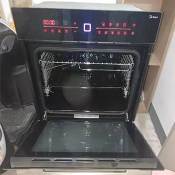 定制透明美的烤箱ET1065MY_01SE内玻璃配件钢化玻璃面板