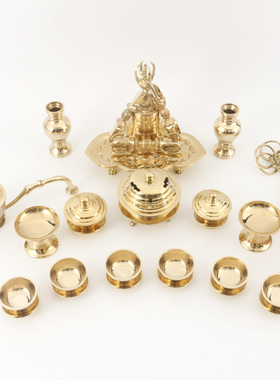 真言宗日式风香炉精工纯铜法器