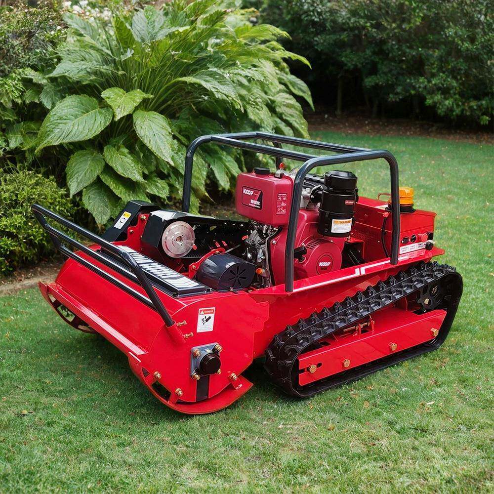 常年出口履带式割草机斜坡无障碍自行碎草机全地形无障碍锄草机