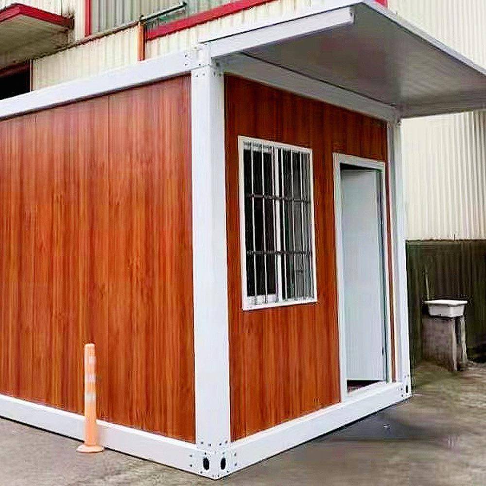 供应跨境办公集装箱集装箱房活动板房供应移动房屋木纹表面集装箱