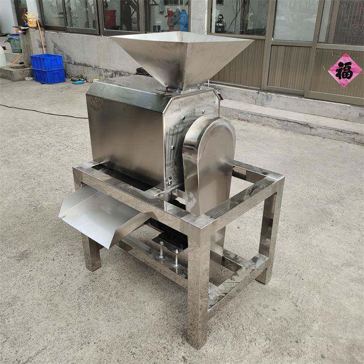 枣泥加工使用去皮去核打浆机食品糕点房用水果打浆机不锈钢材质