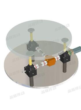 品联厂家直供PSJB22-S-V1-100-FL方型精密滚珠丝杆升降机
