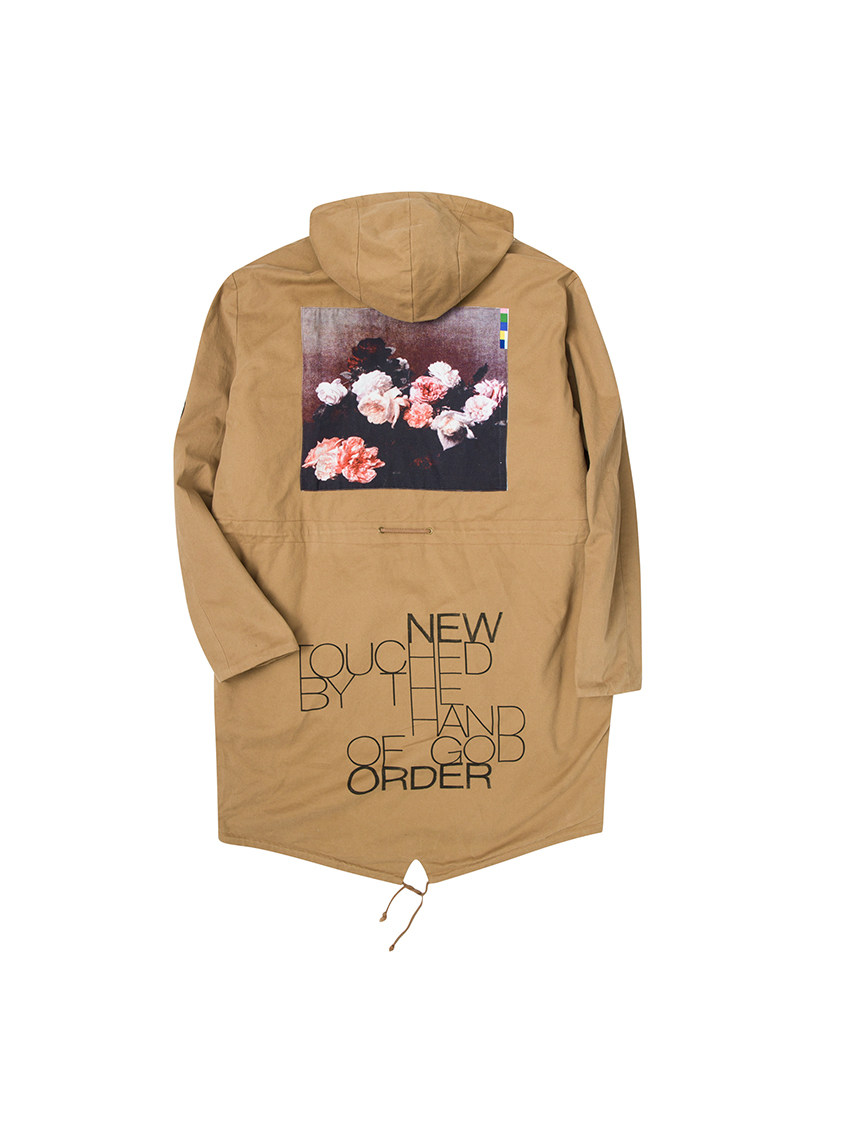 thumbnail for Roaring little eyes Raf Simons Archive Redux floral Parka illustration windbreaker coat