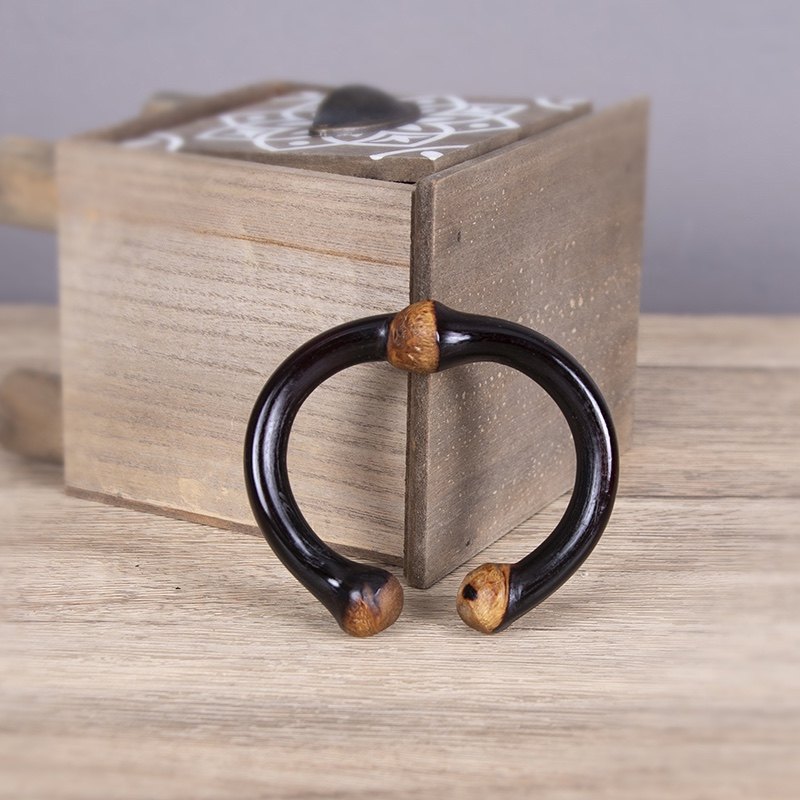 纯手工黑藤天然野生制作云南藤根高密度不怕水藤根民族风精致光泽