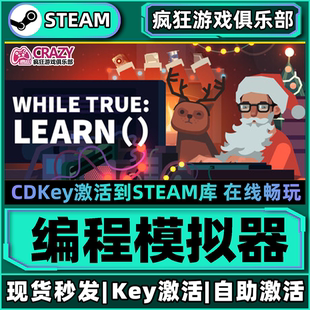 CDKey入库 激活码 while True 全DLC Steam正版 learn 编程模拟器