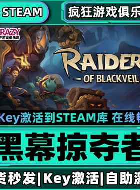 Steam正版黑幕掠夺者 激活码CDKey入库Raiders of Blackveil全DLC