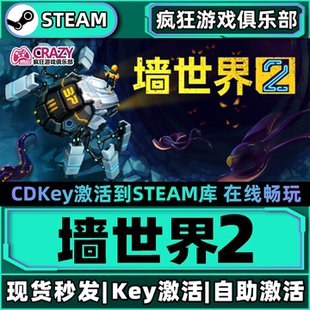 World Steam正版 CDKey入库Wall 激活码 2全DLC类Rogue游戏 墙世界2