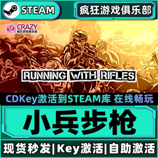 Steam正版小兵步枪 全DLC游戏 激活码入库 Running with Rifles
