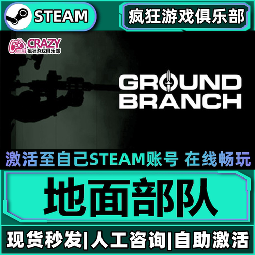 Steam地面部队GROUNDBRANCH游戏