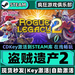 CDKey入库 激活码 Rogue Legacy 全DLC游戏 Steam正版 盗贼遗产2